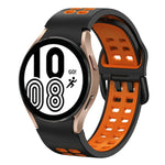 Cinturino in silicone bicolore 20mm per Samsung Galaxy Watch4 40m
