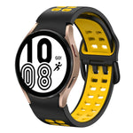 Cinturino in silicone bicolore 20mm per Samsung Galaxy Watch4 40m