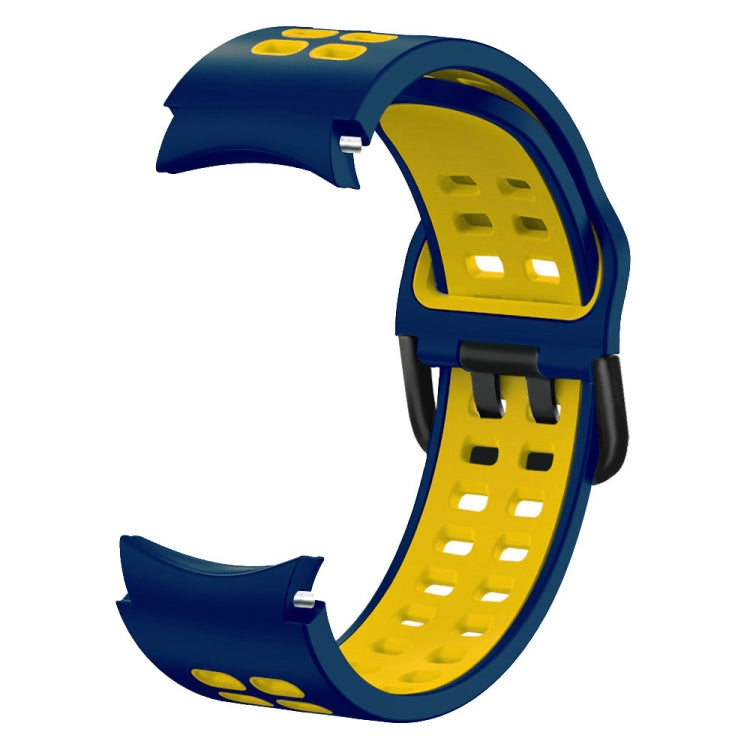 Cinturino in silicone bicolore 20mm per Samsung Galaxy Watch4 40m