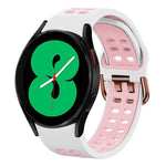 Cinturino in silicone bicolore 20mm per Galaxy Watch4 44mm