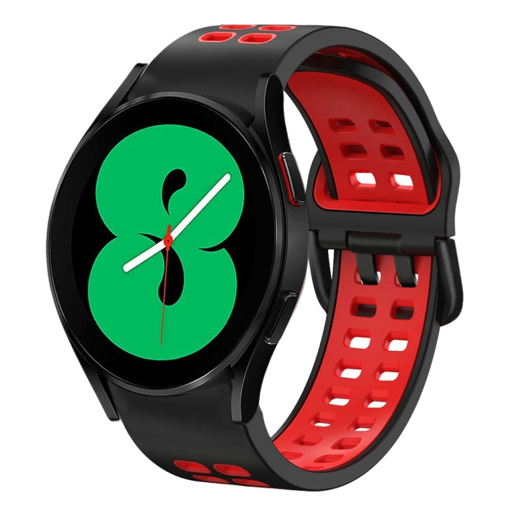 Cinturino in silicone bicolore 20mm per Galaxy Watch4 44mm
