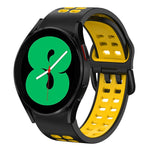 Cinturino in silicone bicolore 20mm per Galaxy Watch4 44mm
