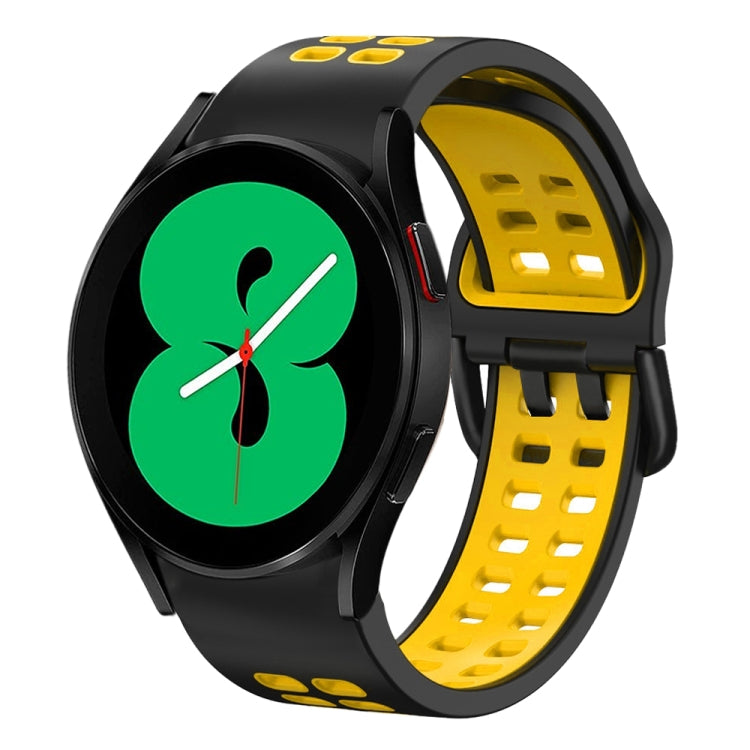 Cinturino in silicone bicolore 20mm per Galaxy Watch4 44mm