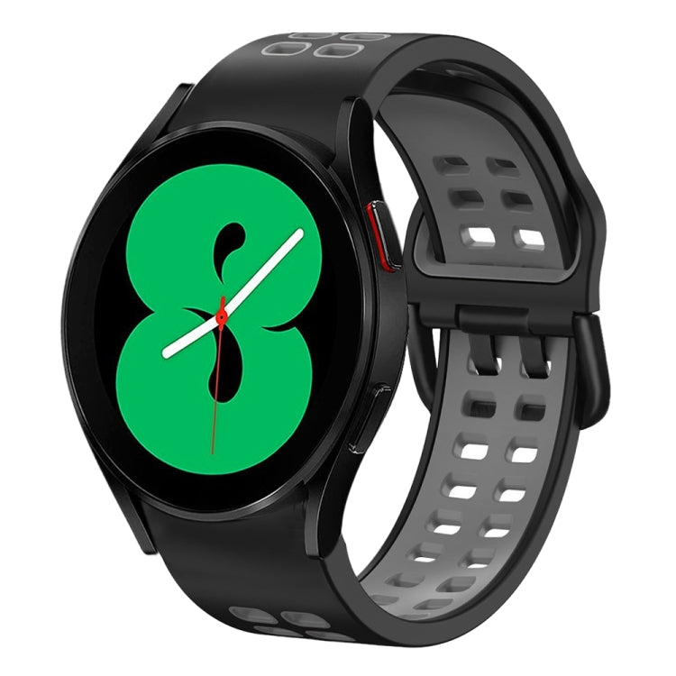 Cinturino in silicone bicolore 20mm per Galaxy Watch4 44mm