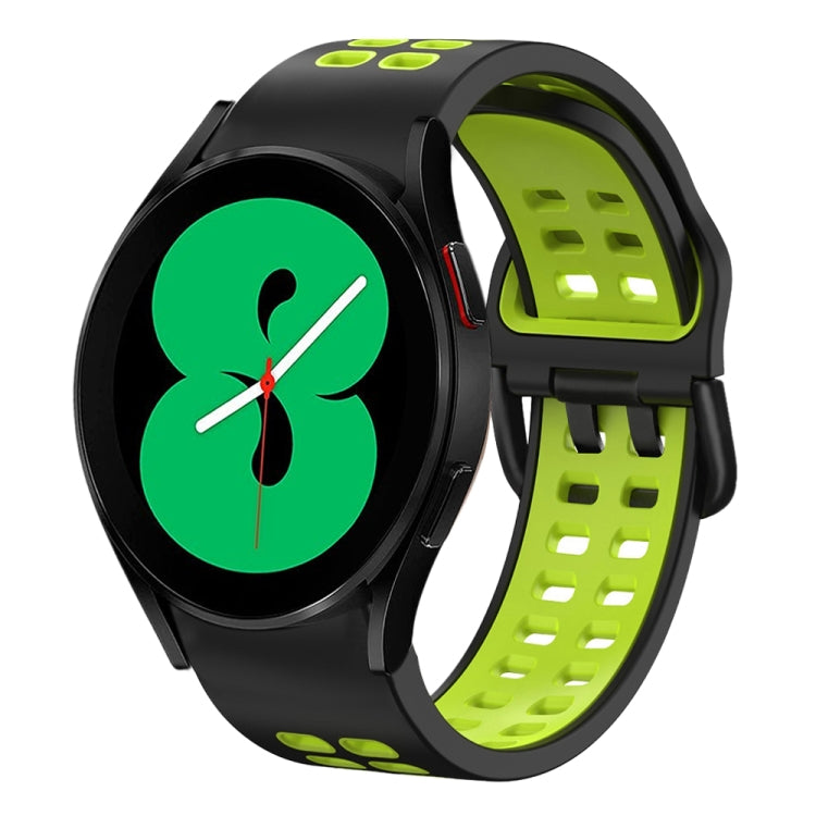 Cinturino in silicone bicolore 20mm per Galaxy Watch4 44mm