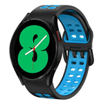 Cinturino in silicone bicolore 20mm per Galaxy Watch4 44mm