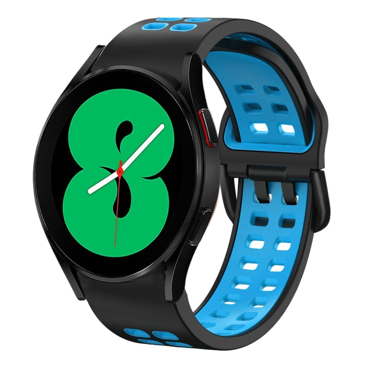 Cinturino in silicone bicolore 20mm per Galaxy Watch4 44mm