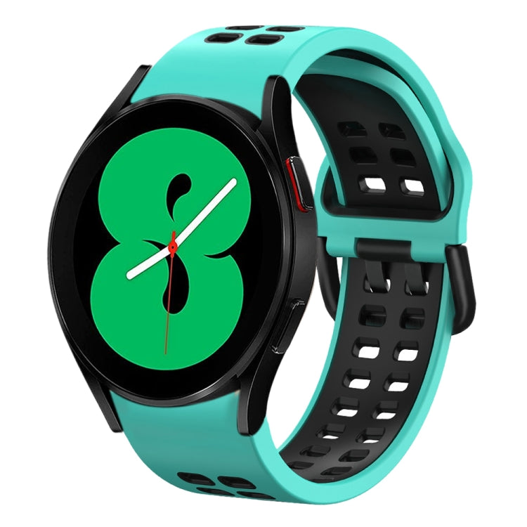 Cinturino in silicone bicolore 20mm per Galaxy Watch4 44mm
