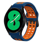 Cinturino in silicone bicolore 20mm per Galaxy Watch4 44mm