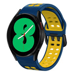 Cinturino in silicone bicolore 20mm per Galaxy Watch4 44mm