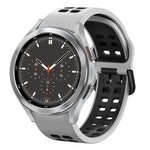 Cinturino in silicone bicolore traspirante da 20 mm, For Samsung Galaxy Watch 4 Classic 46mm