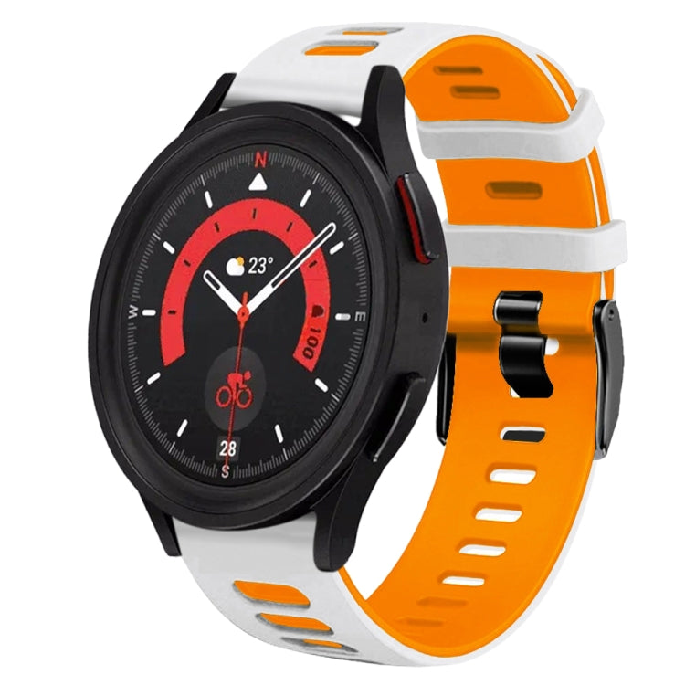 Cinturino in silicone bicolore da 20 mm, For Samsung Galaxy Watch 5  40mm