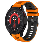 Cinturino in silicone bicolore da 20 mm, For Samsung Galaxy Watch 5  40mm