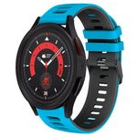 Cinturino in silicone bicolore da 20 mm, For Samsung Galaxy Watch 5  40mm