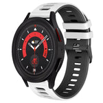 Cinturino in silicone bicolore da 20 mm, For Samsung Galaxy Watch 5  40mm