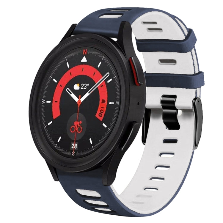 Cinturino in silicone bicolore da 20 mm, For Samsung Galaxy Watch 5  40mm