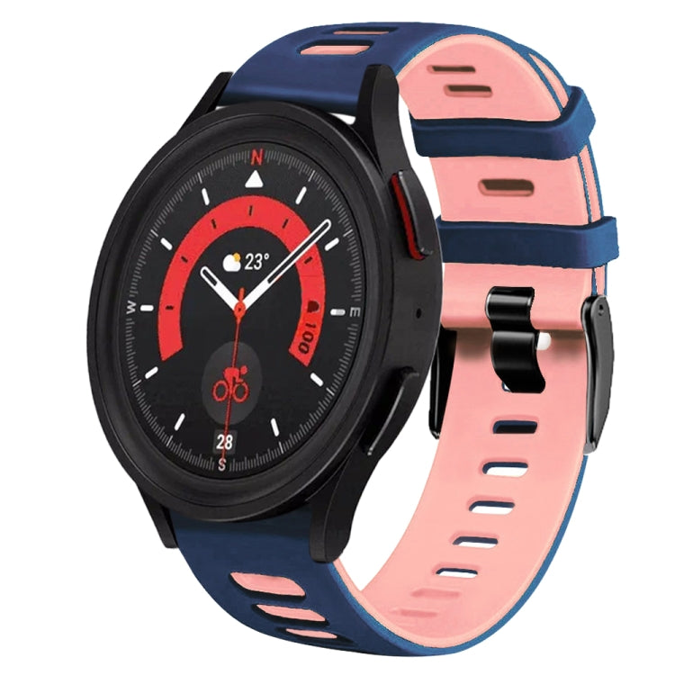 Cinturino in silicone bicolore da 20 mm, For Samsung Galaxy Watch 5  40mm