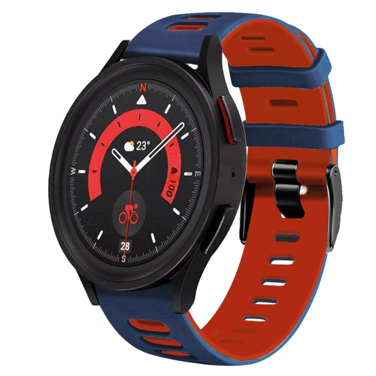 Cinturino in silicone bicolore da 20 mm, For Samsung Galaxy Watch 5  40mm
