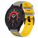 Cinturino in silicone bicolore da 20 mm, For Samsung Galaxy Watch 5  44mm