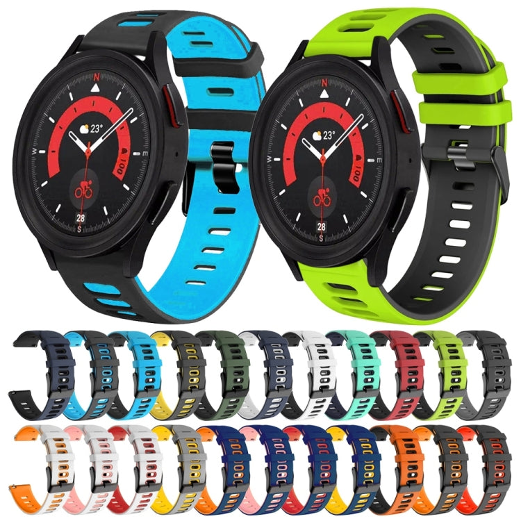 Cinturino in silicone bicolore da 20 mm, For Samsung Galaxy Watch 5  44mm