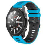 Cinturino in silicone bicolore da 20 mm, For Samsung Galaxy Watch 5 Pro  45mm
