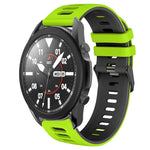 Cinturino in silicone bicolore da 20 mm, For Samsung Galaxy Watch 5 Pro  45mm