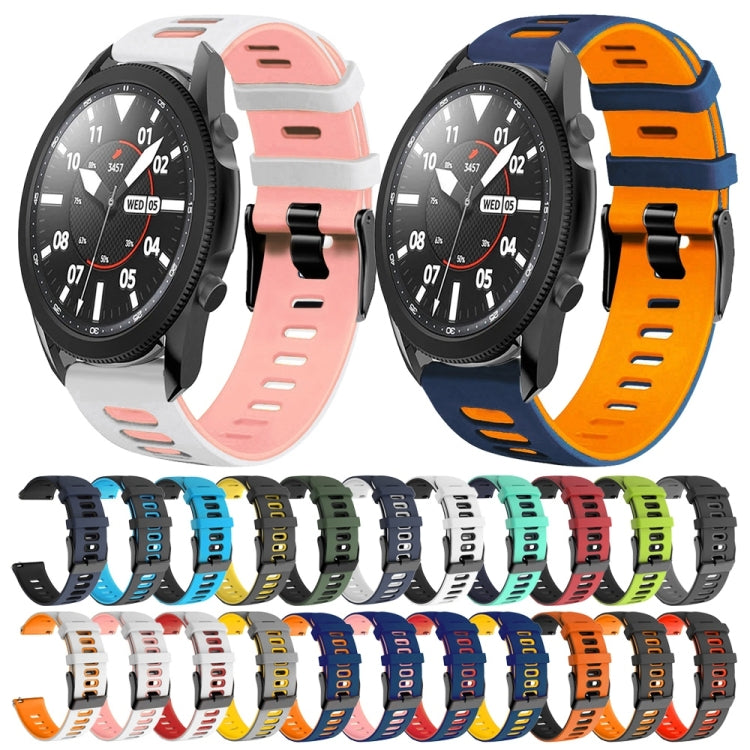 Cinturino in silicone bicolore da 20 mm, For Samsung Galaxy Watch 5 Pro  45mm