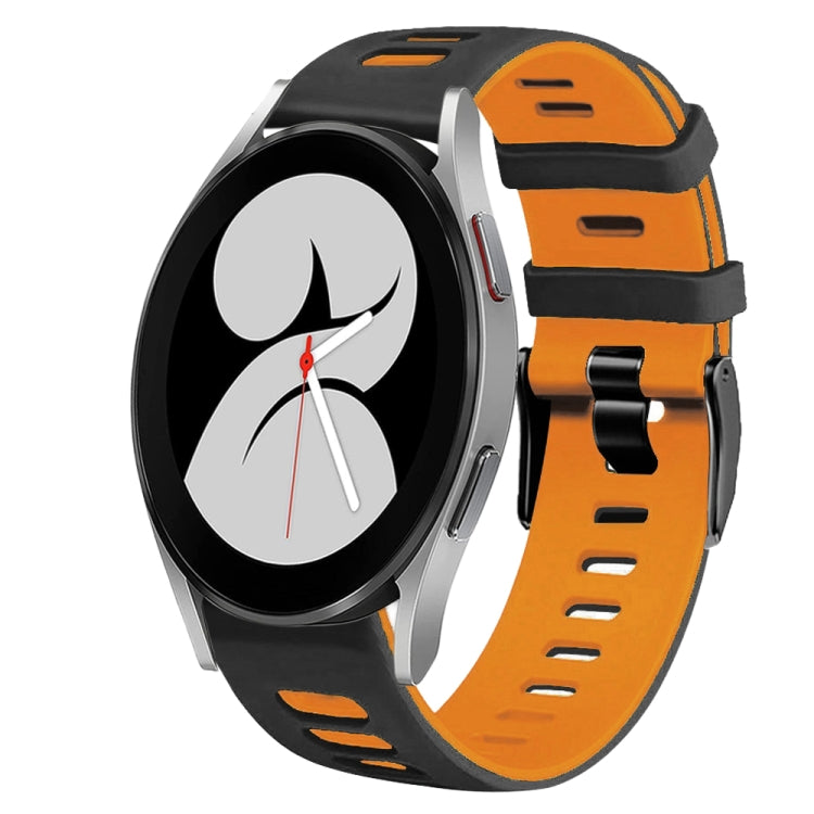 Cinturino in silicone bicolore da 20 mm, For Samsung Galaxy Watch 4 40mm