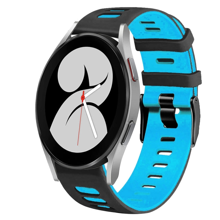 Cinturino in silicone bicolore da 20 mm, For Samsung Galaxy Watch 4 40mm