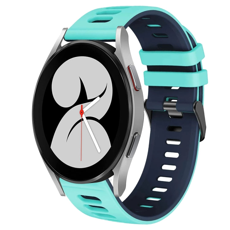 Cinturino in silicone bicolore da 20 mm, For Samsung Galaxy Watch 4 40mm