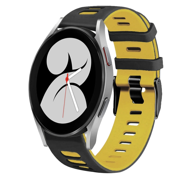 Cinturino in silicone bicolore da 20 mm, For Samsung Galaxy Watch 4 40mm