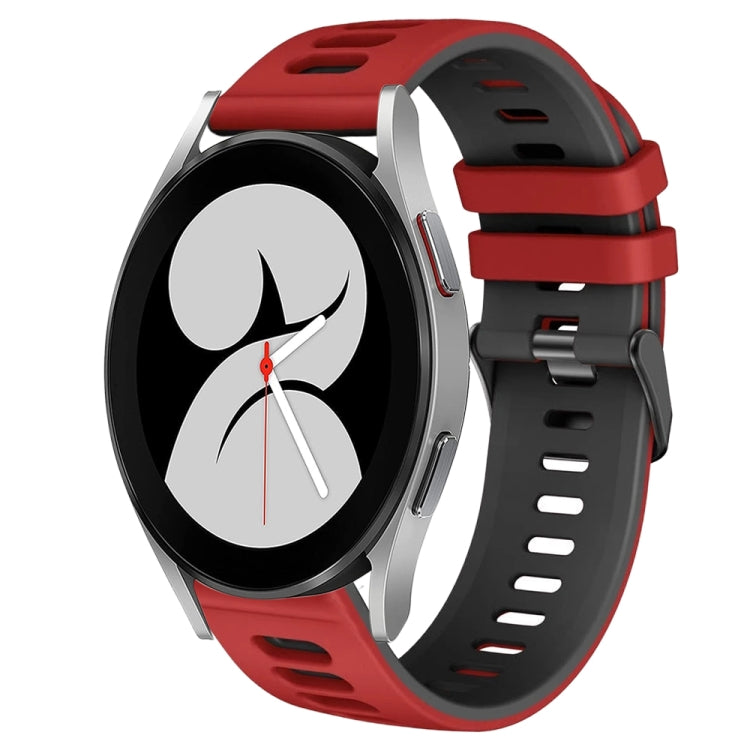 Cinturino in silicone bicolore da 20 mm, For Samsung Galaxy Watch 4 40mm