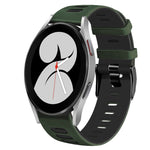 Cinturino in silicone bicolore da 20 mm, For Samsung Galaxy Watch 4 40mm