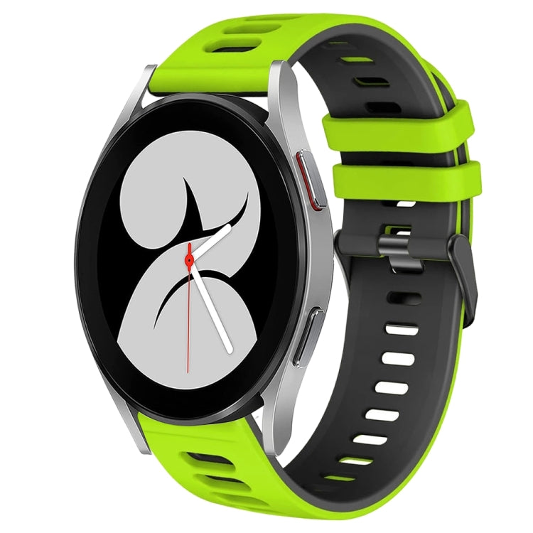 Cinturino in silicone bicolore da 20 mm, For Samsung Galaxy Watch 4 40mm