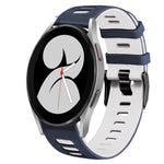Cinturino in silicone bicolore da 20 mm, For Samsung Galaxy Watch 4 40mm