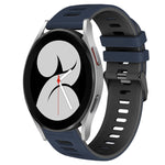 Cinturino in silicone bicolore da 20 mm, For Samsung Galaxy Watch 4 40mm