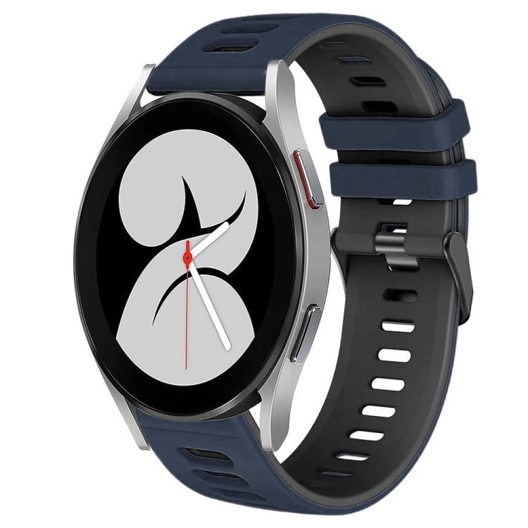 Cinturino in silicone bicolore da 20 mm, For Samsung Galaxy Watch 4 40mm