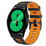 Cinturino in silicone bicolore da 20 mm, For Samsung Galaxy Watch 4 44mm