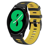Cinturino in silicone bicolore da 20 mm, For Samsung Galaxy Watch 4 44mm