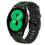 Cinturino in silicone bicolore da 20 mm, For Samsung Galaxy Watch 4 44mm