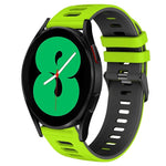 Cinturino in silicone bicolore da 20 mm, For Samsung Galaxy Watch 4 44mm