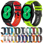 Cinturino in silicone bicolore da 20 mm, For Samsung Galaxy Watch 4 44mm