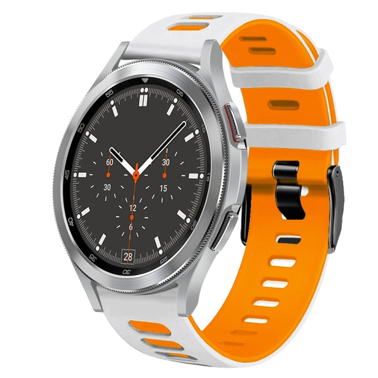 Cinturino in silicone bicolore 20 mm per Samsung Galaxy Watch4 Cl