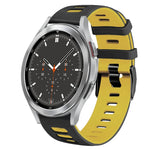 Cinturino in silicone bicolore da 20 mm, For Samsung Galaxy Watch 4 Classic 46mm