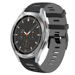Cinturino in silicone bicolore da 20 mm, For Samsung Galaxy Watch 4 Classic 46mm