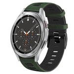 Cinturino in silicone bicolore da 20 mm, For Samsung Galaxy Watch 4 Classic 46mm