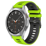 Cinturino in silicone bicolore da 20 mm, For Samsung Galaxy Watch 4 Classic 46mm
