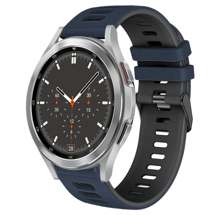 Cinturino in silicone bicolore da 20 mm, For Samsung Galaxy Watch 4 Classic 46mm