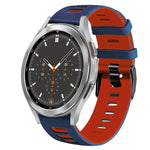 Cinturino in silicone bicolore da 20 mm, For Samsung Galaxy Watch 4 Classic 46mm