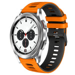 Cinturino in silicone bicolore da 20 mm, For Samsung Galaxy Watch 4 Classic 42mm